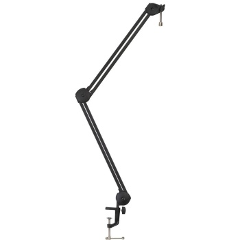 Gator Frameworks 07 0002 Frameworks Desktop Mic Boom Stand | Ayarlanabilir Açılı Podcast Mikrofon Kolu